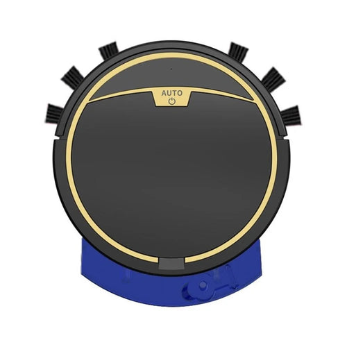 2800Pa Robot Vacuum Cleaner Wet/Dry Mop 150ml Water Tank Remote Timing Anti-drop Sweeping Robot RS300 - Black - 1