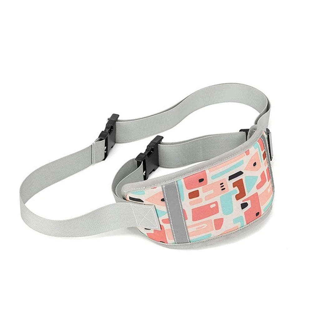 Children Motorcycle Safety Belt Kids Safety Strap Harness Seat Belt for Ages 2-7 - Pink - 4