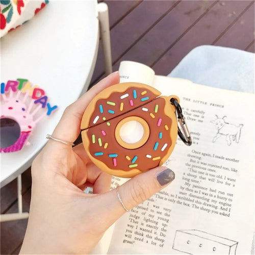 For Apple AirPods 1/2 Pro Bluetooth-compatible Earphone Case Donuts Headphones Cover - for AirPods 1/2 - 1