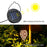 Hanging Solar Light Waterdrop Hollow Out Lantern Waterproof  Outdoor Garden Decorative Metal Lamp - 4