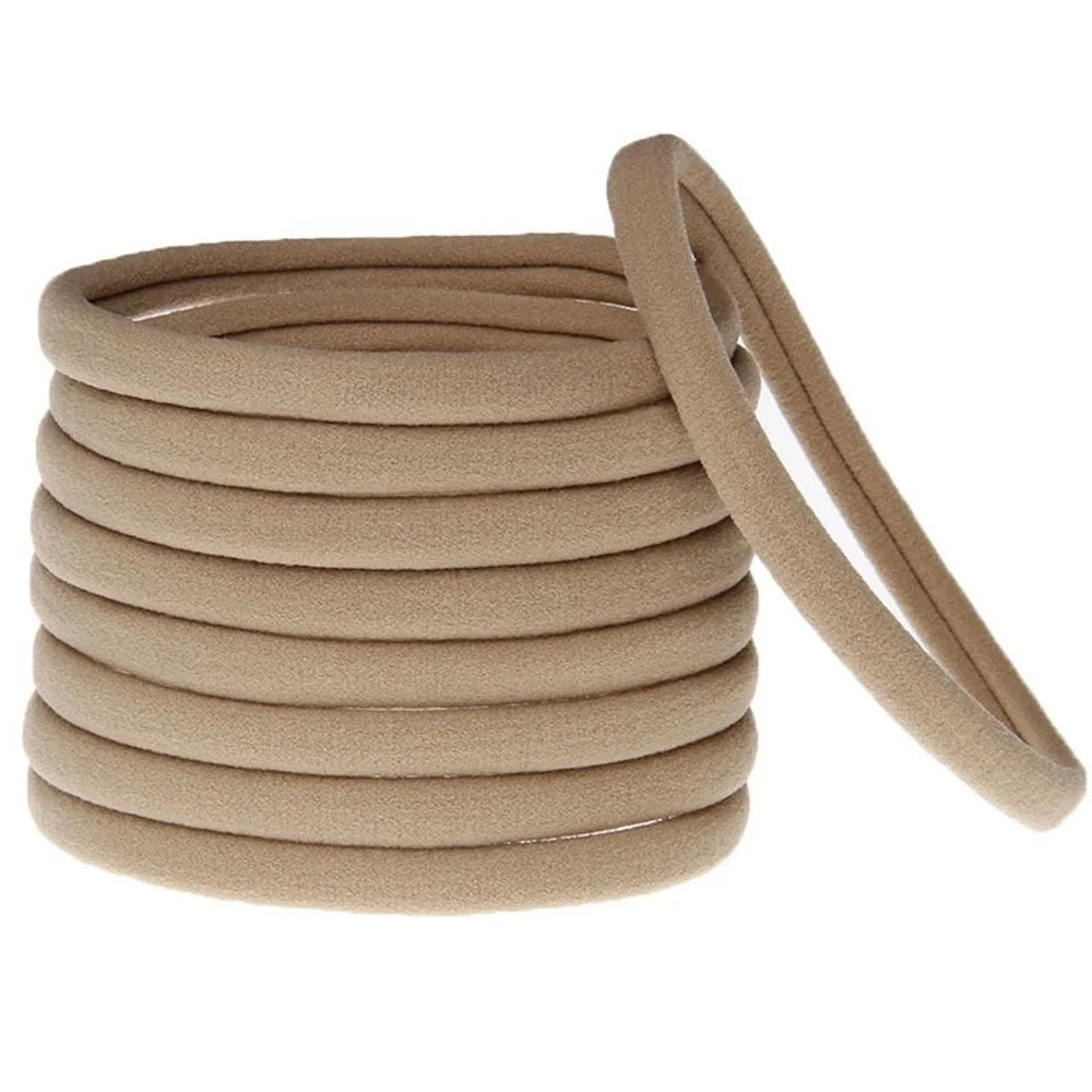 10Pcs Infant Baby Headband Toddler Hairwear Hair Bow - Khaki - 1