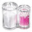 Makeup Organizer Tray Cosmetic Case Storage Box for Lipstick Makeup Brushes - 2-slot/with lid - 1