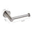 Toilet Paper Holder Wall Mounted Bathroom Kitchen Roll Tissue Holder Hook - No Drilling/Silver - 1