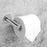 Toilet Paper Holder Wall Mounted Bathroom Kitchen Roll Tissue Holder Hook - No Drilling/Silver - 4