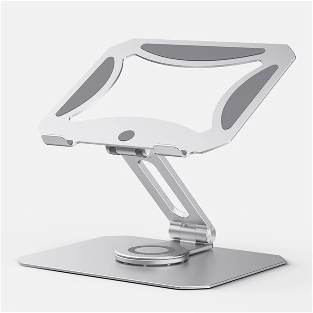 Desk Laptop Stand Riser 360° Rotation Height Adjustable Computer Stand for 10-17.3" Notebook MacBook Dell HP - 1