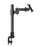 ZJ014 Adjustable Height Monitor Desk Mount 14-27 inches Computer Screen Holder Stand - Black/40cm Height - 1