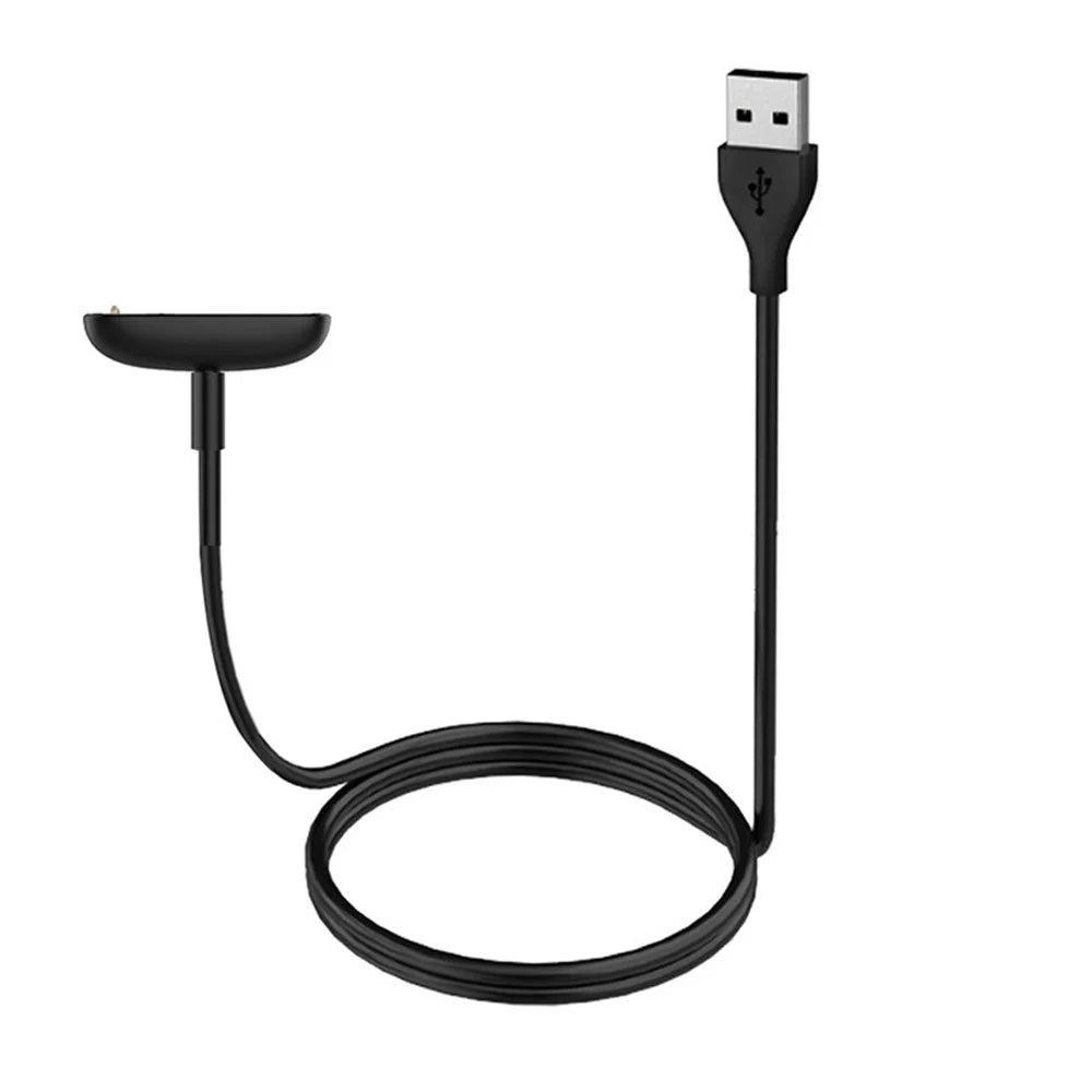 For Fitbit Luxe Smartwatch Charger Cable USB Charger Cord - 1m - 1