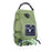 20L Solar Shower Bag with Removable Hose and On-Off Switchable Shower Head for Camping Beach Hiking - Green - 1