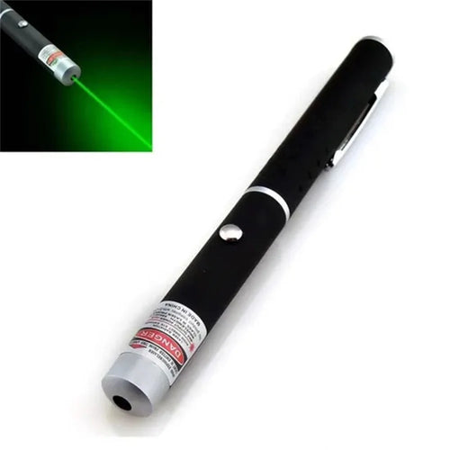 Laser-101 Green Laser Pointer 5mW Single Dot Pen Beam for Outdoor Teaching Presentation Indicator (Without Battery) - 1