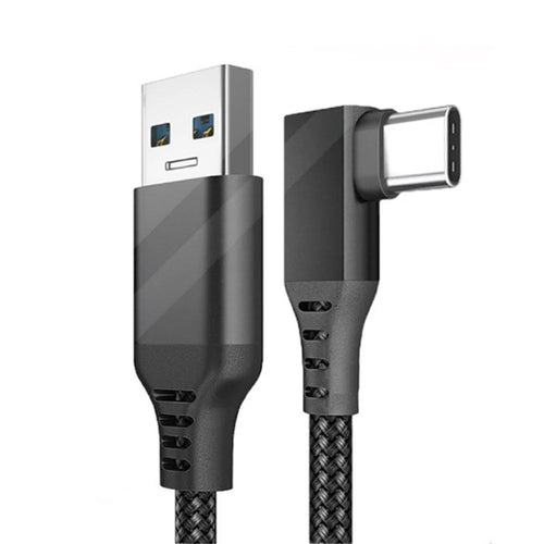 For Oculus Quest 2 Link Type-C Streaming Elbow Cable VR Headset USB Cable - 3m - 1