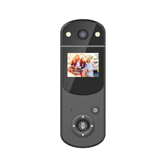 D2 Mini Lightness Sports DV Digital Selfie Camcorder Driving Recorder - Black - 1