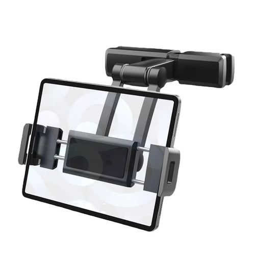PB-48 For Car Back Seat Mini Tablet PC Strong Holder Headrest Mount Stand - Black - 1