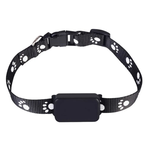 For Pet Dog Cat Old Man Child Real-time GPS Tracker Activity Monitor APP View Tracking Collar - Black - 1