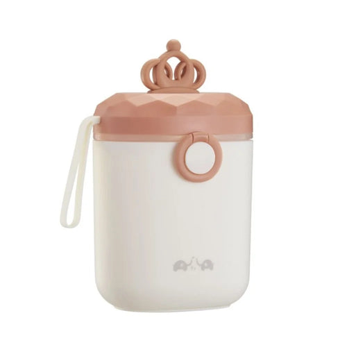 Infant Formula Dispenser with Scoop Baby Milk Powder Container Box (No FDA, BPA-free) - Coffee/L/430g Formula - 1