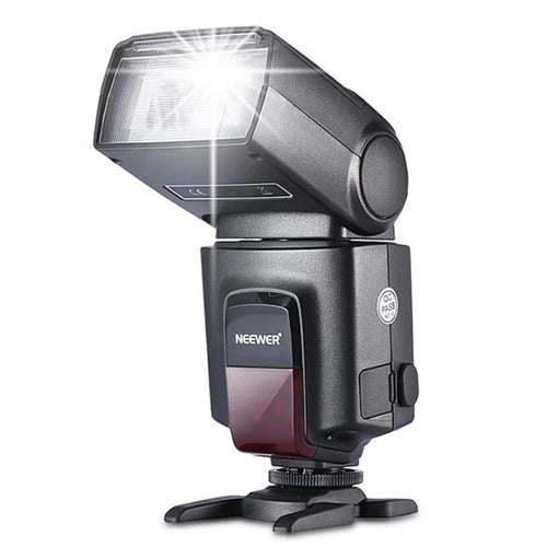NEEWER TT560 Flash Speedlite for Canon Nikon Panasonic Olympus Pentax DSLR Cameras - Black - 1