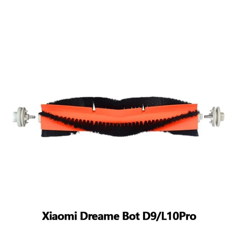 Cleaning Brush for Xiaomi Mijia 1C / 2C / 1T / 1S / 2S / 3S / Dreame L10 Pro / D9 / L10 Plus / Z10 Pro / D10 Plus Vacuum Cleaner Main Side Brush - 2Pcs Rolling Brushes - 1