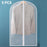 Clear Garment Bags Clothes Covers for Suits Dresses Coats - 5Pcs/White/60*140cm - 1