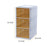 Foldable Shoes Organizer Plastic Transparent Drawer Sneakers Storage Box with Magnetic Door - 3 Layers - 1