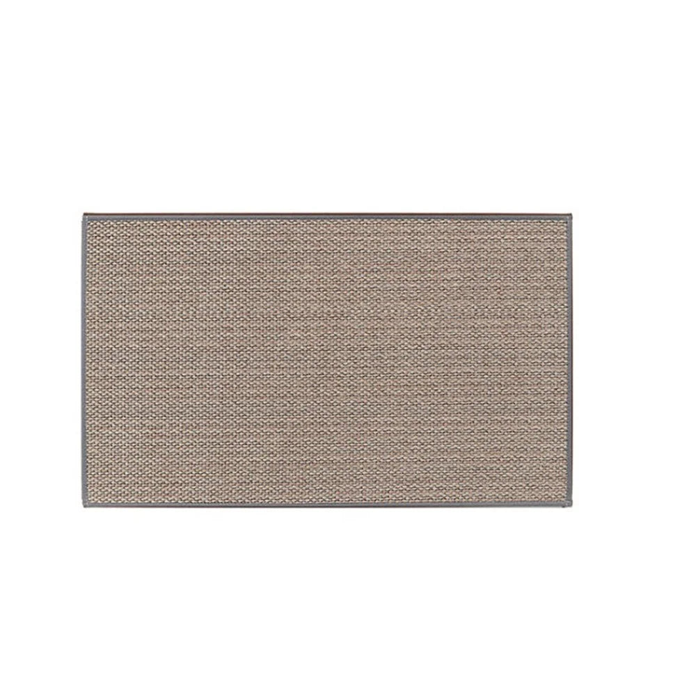 Linen Home Kitchen Mat Non-skid Floor Mat Washable Standing Rug Carpet - Grey/44x75cm - 1