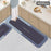 Anti-Fatigue Standing Floor Mat Quick Dry Bath Mat Non-Slip Bathroom Carpet - Dark Blue/40x60cm - 1
