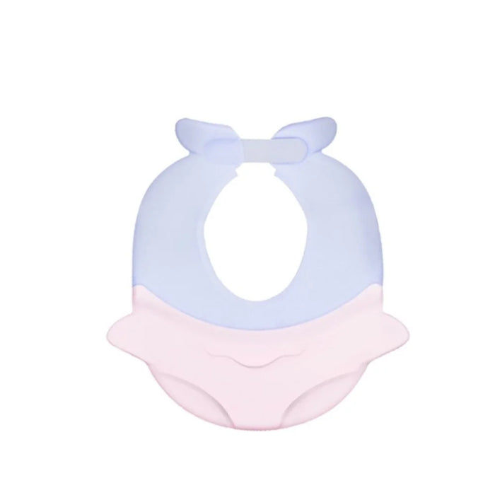 Creative Baby Kids Bathing Cap Shampoo Shower Protect Hat with Cute Cartoon Shape - Whale/Pink - 1