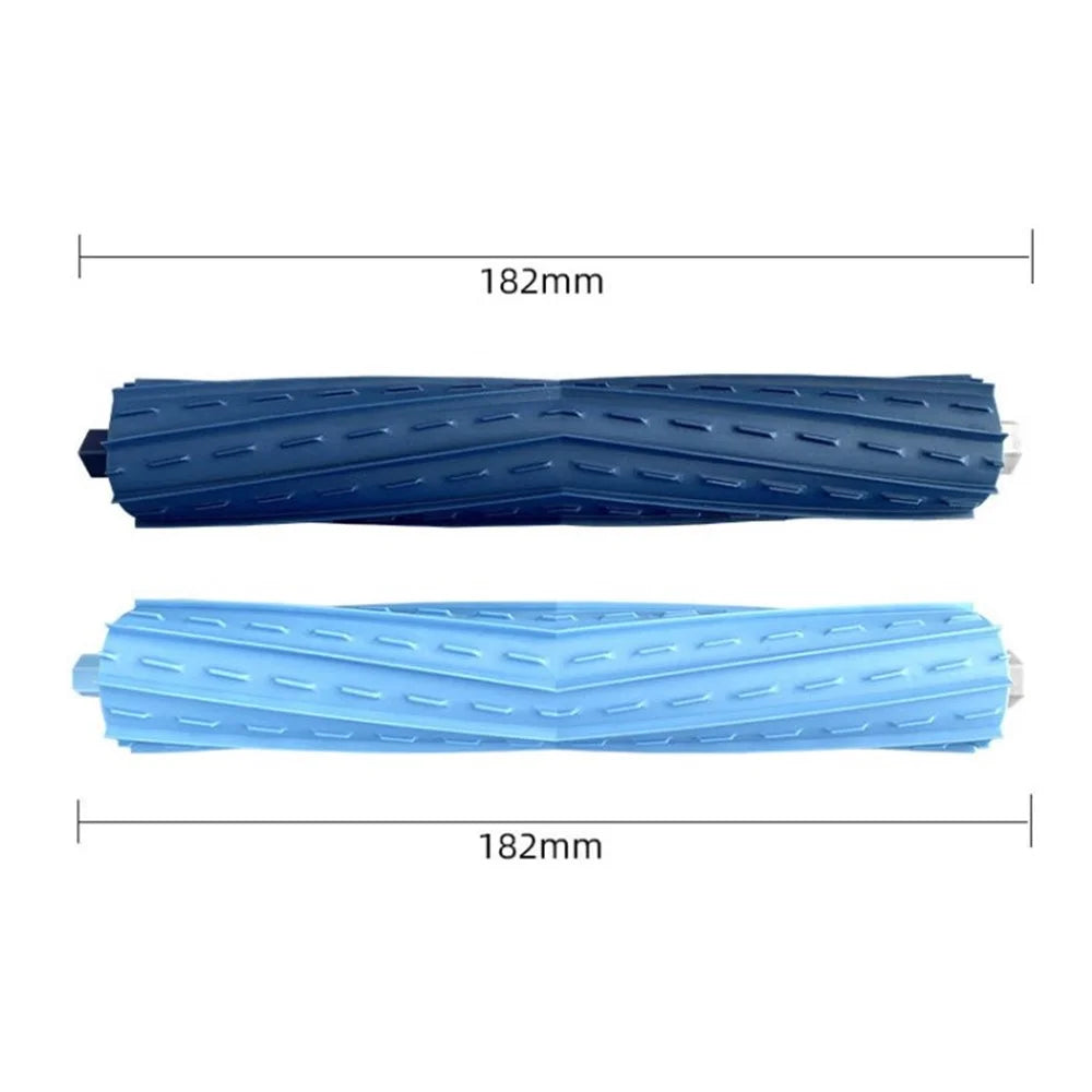 Vacuum Cleaner Brush Filter Dust Bag for Ecovacs Deebot T9 AIVI / T9 AIVI + / T9 Plus with Box Package - 1 Pair / Roller Brushes - 1