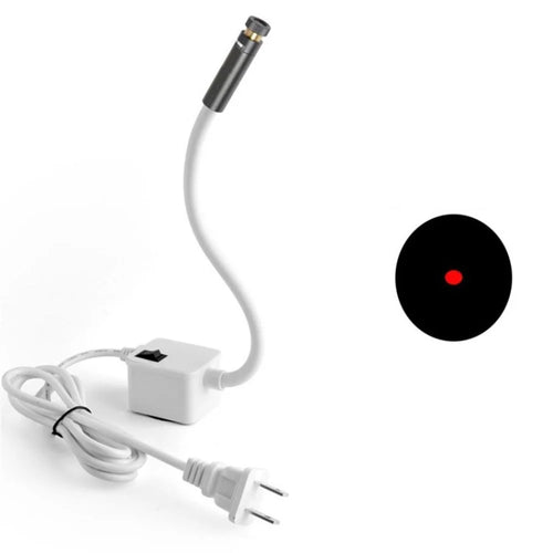Infrared Laser Positioning Light Straight Line/Cross Line/Dot Measurement Garment Clothing Tool - White/US Plug/Red Dot 100wm - 1