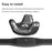 Adjustable Waistband Wristband Belt Set for HTC Vive Tracker - Black - 7