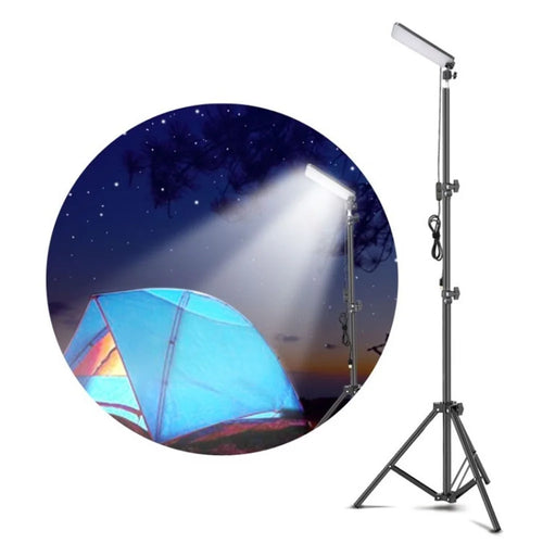 CL01 Camping Light 7000K Super Bright Telescopic Tripod Stand Work Lamp DC 5V Camp Lighting Portable Outdoor Light - 1