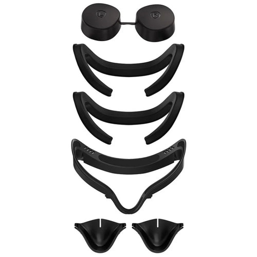 6Pcs/Set Anti-leakage Face Mask Cover & Lens Cover Kit for Oculus Quest 2 VR Accessories - A - 1