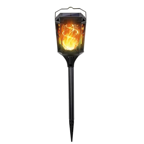 36-LED Solar Flame Light Landscape Light Outdoor Garden Lawn Lamp, Size: L - 1PC - 1