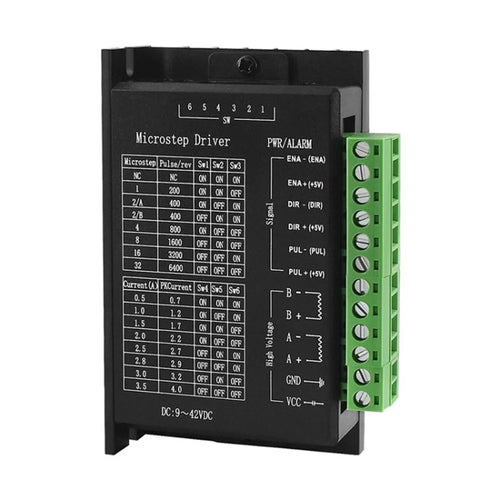 Upgraded TB6600 Stepper Motor 3D Printer Driver for Nema 23 Nema17 4A DC9-42V NEMA23 Motor CNC Router Controller - 1