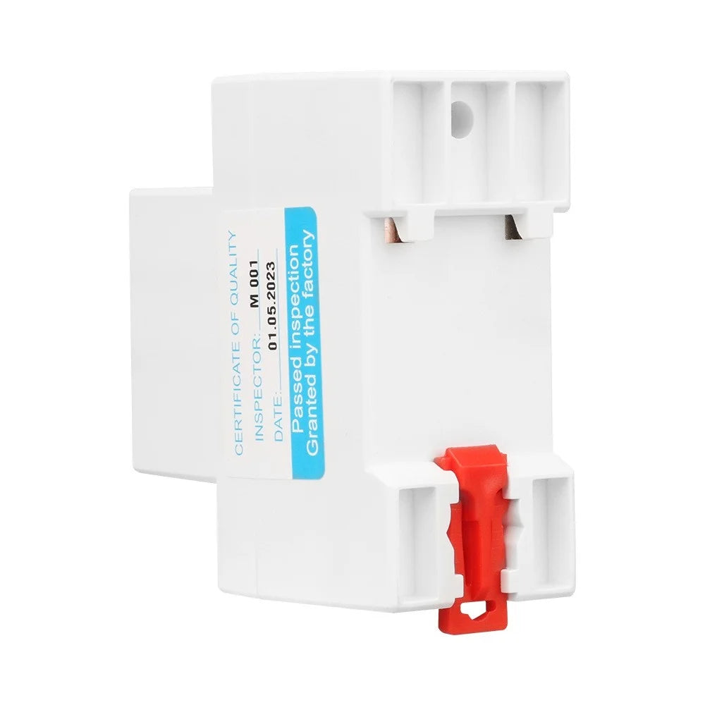 SINOTIMER DDS6619-012 Electric Energy Meter 35mm Din 1000P/kWh Electricity Usage Monitor Power Consumption Meter - 4