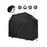 420D Oxford Fabric Waterproof BBQ Grill Cover UV Protection Outdoor Barbecue Grill Cover with Drawstring - Black / 80x66x100cm - 1