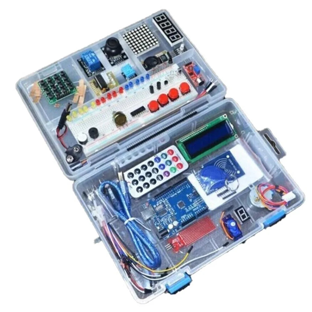 For Arduino UNO R3 Upgraded Project Complete Starter Set  RFID Stepper Motor Learning Kits - 1