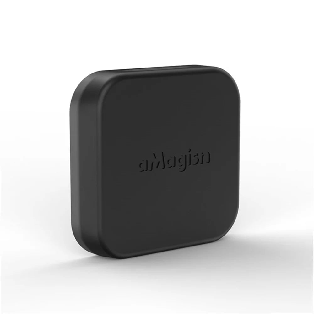 AMAGISN Wide Angle Lens Cap Cover for Insta360 ONE RS 4K Camera - Black - 1