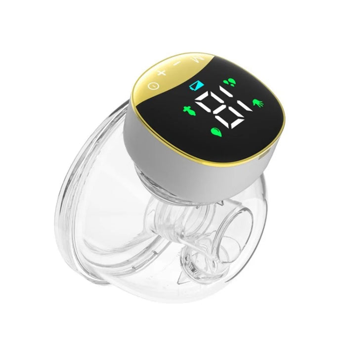 MY-373 Wearable Breast Pump with 4 Modes 12 Levels Hands Free Breast Pump - White - 1