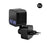 Wireless Home Security Camera Night Vision Motion Detection Small WiFi Camera for Video Surveillance - Black/EU Plug - 1