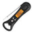 Kitchen Food Thermometer Folding Waterproof Electronic Oven BBQ Thermometer - Black - 1