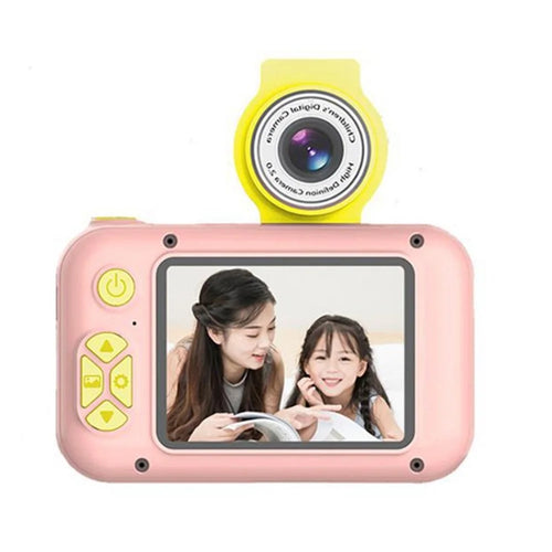 X101 40MP 2.4 inch IPS Screen Kids Selfie Digital Camera Birthday Gift Game Toy Children Camera - Pink - 1