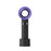 Cooling Bladeless Fan USB Mini Fan Desktop Bladeless Fan 3 Gear Ultra Quiet for Bedroom Baby Room Office Outdoor - Black - 1