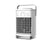 CF-006 Mini Cooling Fan Portable USB Desk Fan Small Air Cooler with 4-Speed Wind for Home Office - White - 1