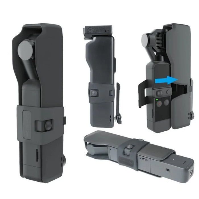 Protective Case for DJI Osmo Pocket 2 Sleeve Cover Protector Action Camera Accessories - Black - 1