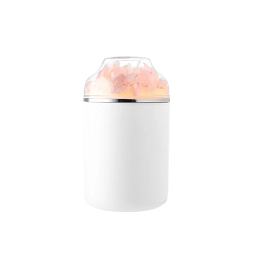 Mini Cool Mist Humidifier 280ml Everlasting Flower Air Humidifier Car Aroma Diffuser - White - 1