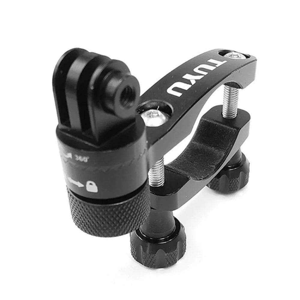 TUYU Bicycle Motorcycle Handlebar Mount Camera Holder for Gopro Hero 10/9/8/7/6/5/4, DJI OSMO Action - 1