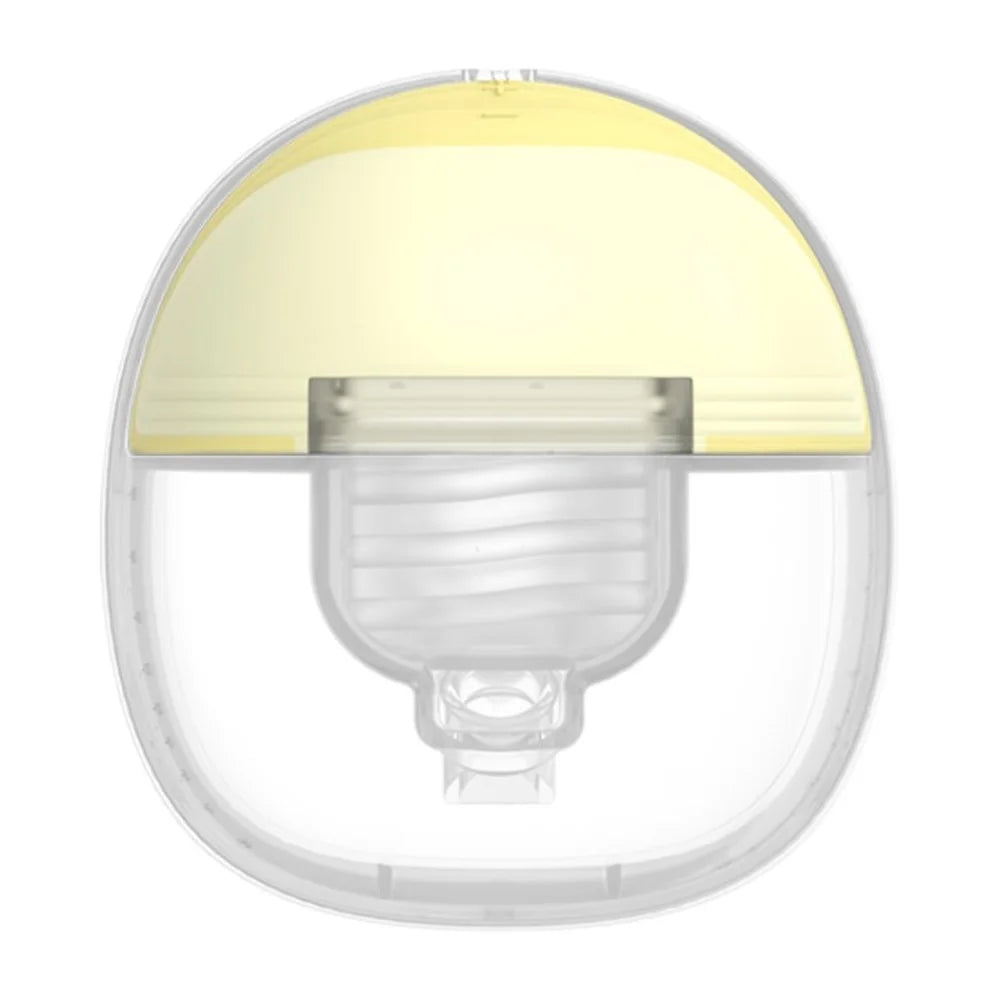 S18 Wearable Electric Breast Pump with 2 Mode/9 Levels Painless Breastfeeding Breastpump - White - 1