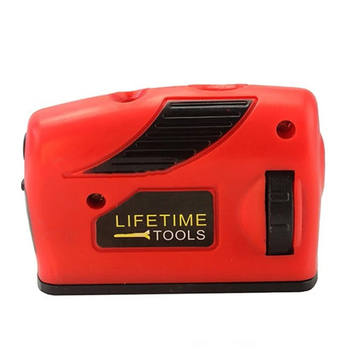 HUOTO 4 in 1 Laser Level Self Leveling Cross Line Level Multifunctional Line Meter with Stand - Red - 1