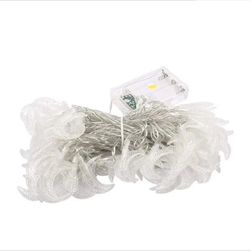 Energy-saving Durable Star Moon Light String for Ramadan Mubarak Festival Wedding Decoration - Warm Light/1.5m 10 Lights - 1