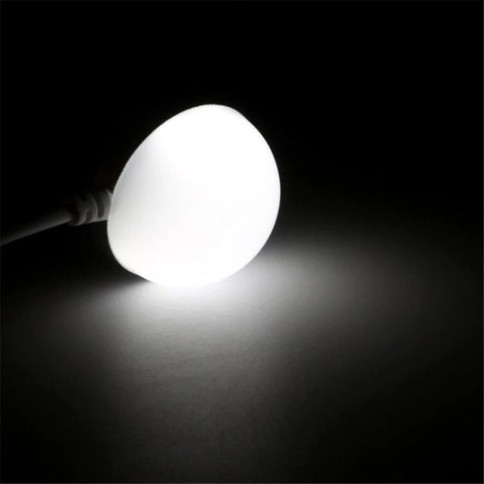 5V 2W USB Mini Light Bulb LED Night Light Energy Saving Magnetic Lamp for Bedroom - White - 1