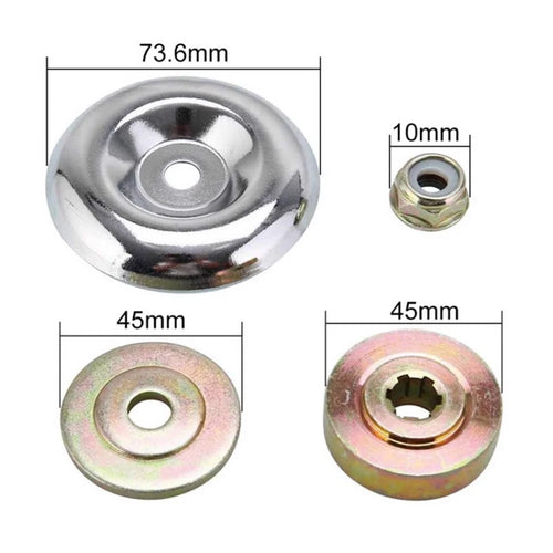Nut Fastener Blades Replacement Kit Lawn Mower Blades for STHIL FS120 200 250 56R 80 - 1